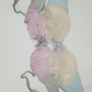 Simply Vera Vang Lace Underwire Bras Size 34D